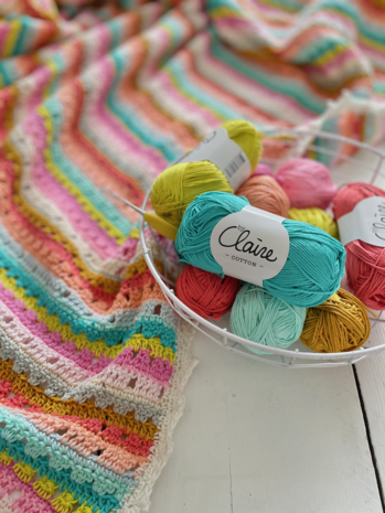 Byclaire Haakpatroon Lente Deken