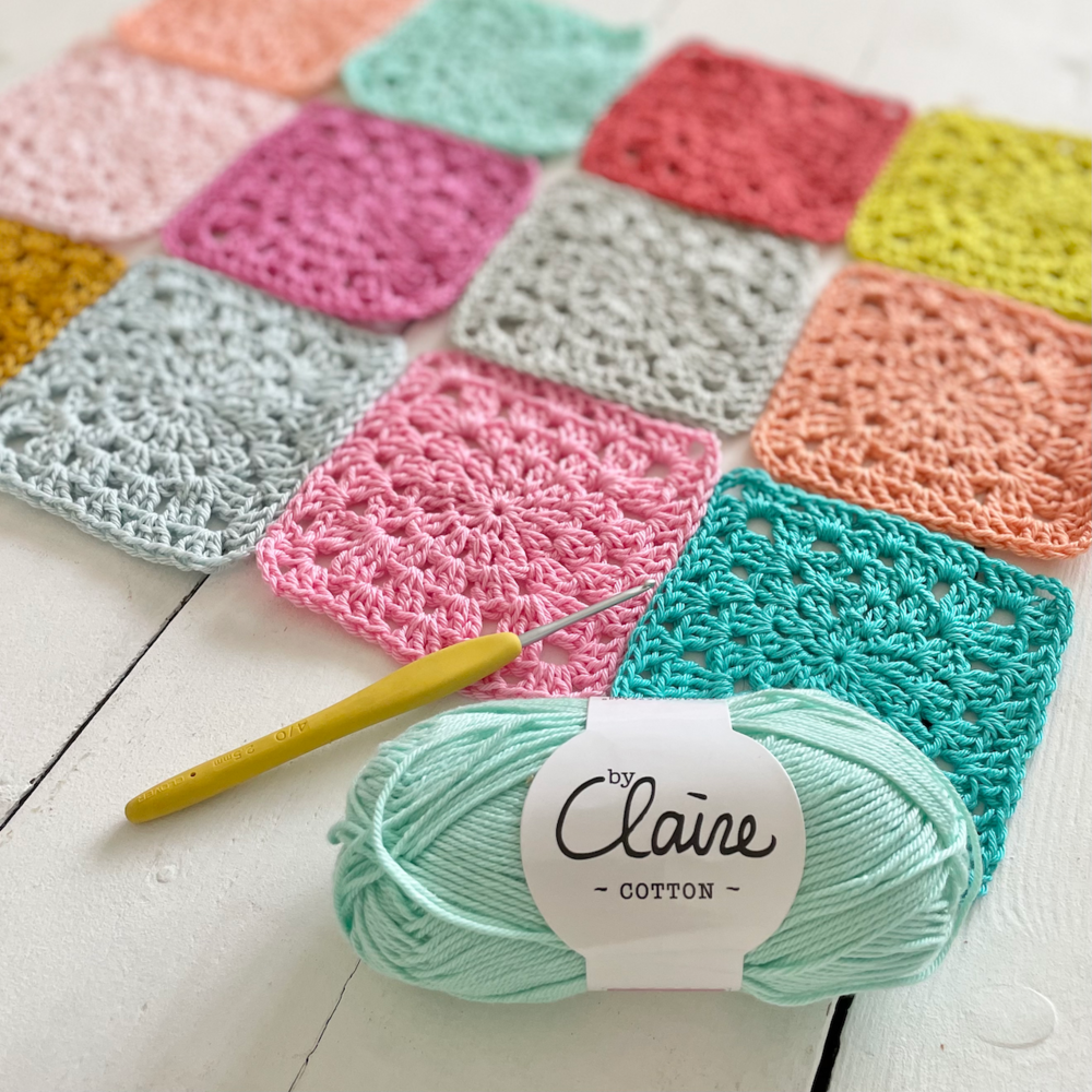 Byclaire Haakpatroon Lente Deken