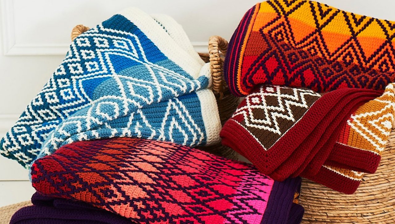 Stylecraft Queen CAL mozaïek haken Stylecraft Queen CAL mozaïek haken