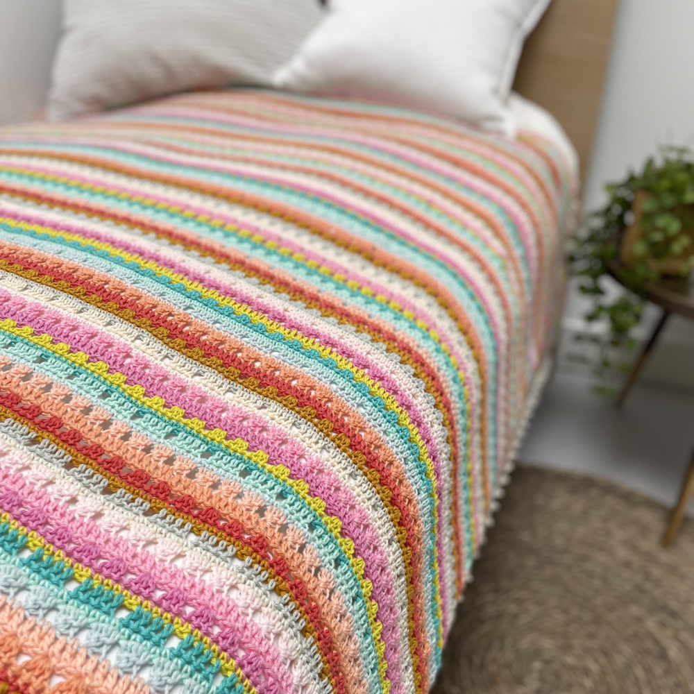 Byclaire Haakpakket byClaire Cotton Lente Deken Byclaire Haakpakket byClaire Cotton Lente Deken