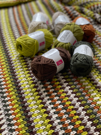 Byclaire Haakpakket byClaire Seizoensdeken Herfst Byclaire Haakpakket byClaire Seizoensdeken Herfst