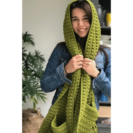 Byclaire Haakpatroon byClaire Pocket Scoody Byclaire Haakpatroon byClaire Pocket Scoody