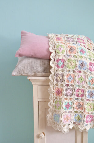 Byclaire Haakpakket byClaire Pastel Bloemendeken