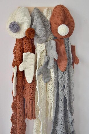 Byclaire Haakpatroon byClaire CAL Mix & Match Sjaal Byclaire Haakpatroon byClaire CAL Mix & Match Sjaal