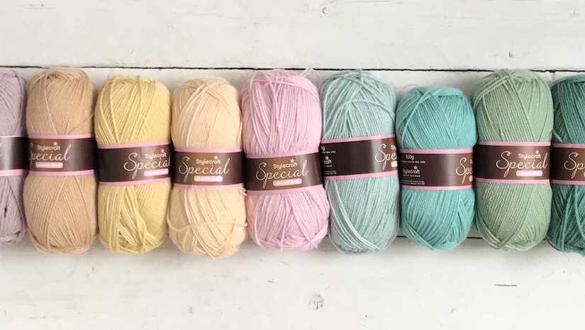 Nieuwe kleuren Stylecraft special DK