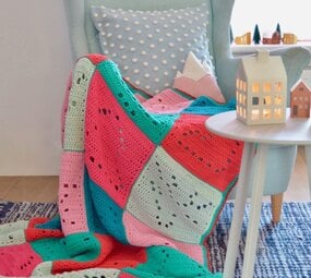 Byclaire Haakpakket ByClaire Kerstdeken Byclaire Haakpakket ByClaire Kerstdeken