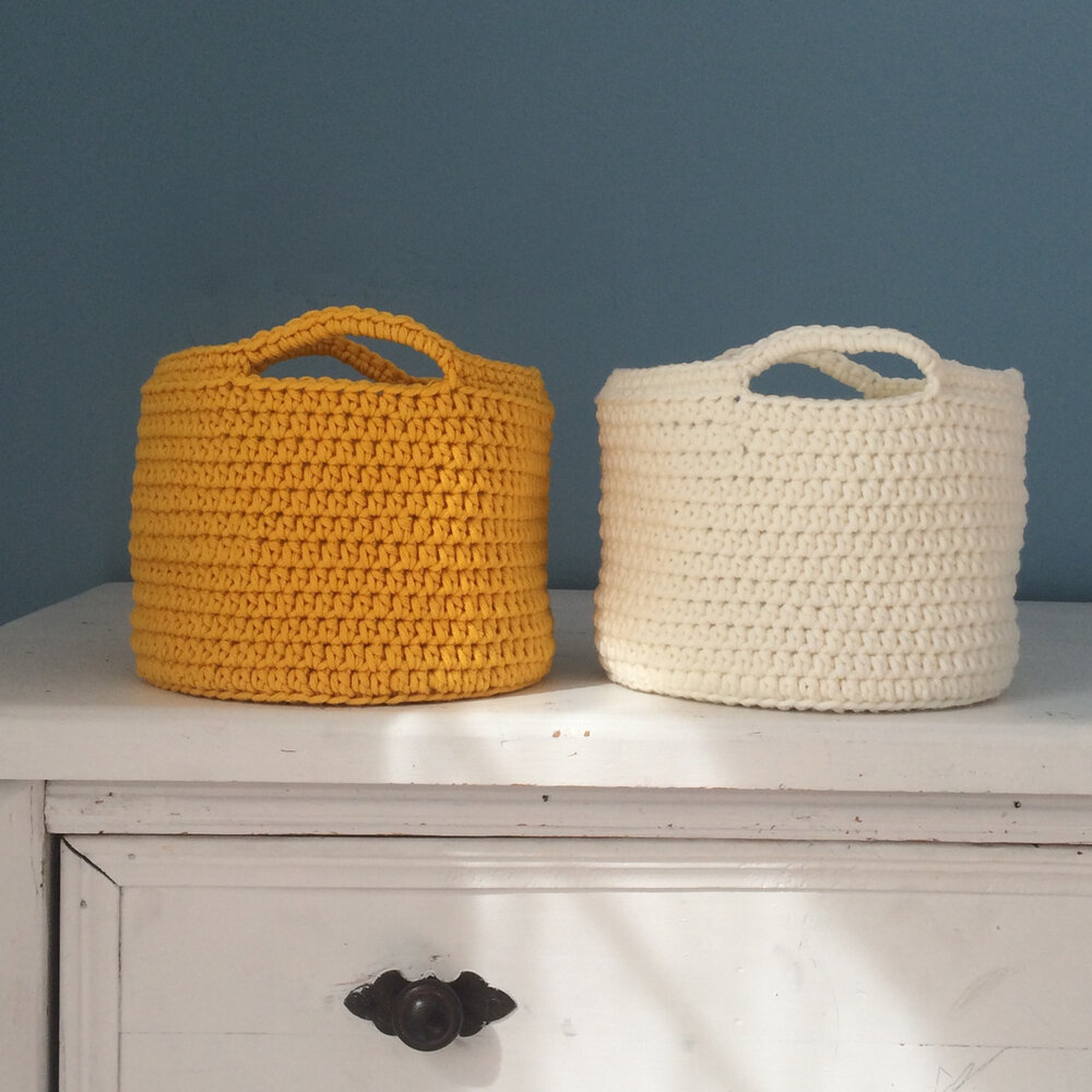 Byclaire Haakpatroon mandje Byclaire Haakpatroon mandje