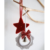 Byclaire Haakpatroon Kerstster en Kerstkrans Byclaire Haakpatroon Kerstster en Kerstkrans