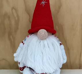 Byclaire Haakpakket Winter Tomte Rood Wit Byclaire Haakpakket Winter Tomte Rood Wit