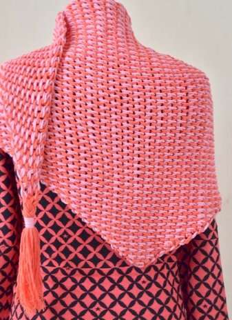 Byclaire Haakpatroon Ton Sur Ton Sjaal Byclaire Haakpatroon Ton Sur Ton Sjaal