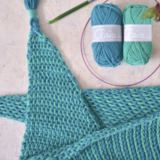 Byclaire Haakpakket Ton Sur Ton Sjaal Petrol Emerald Byclaire Haakpakket Ton Sur Ton Sjaal Petrol Emerald