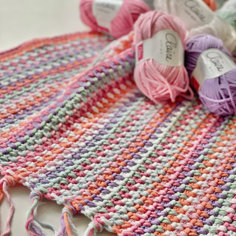 Byclaire Haakpatroon byClaire Seizoensdeken Lente Byclaire Haakpatroon byClaire Seizoensdeken Lente