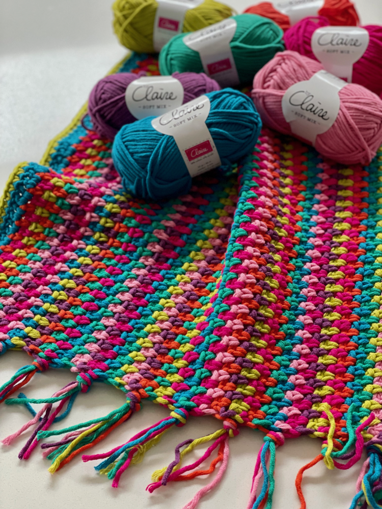 Byclaire Haakpatroon byClaire Seizoensdeken Zomer Byclaire Haakpatroon byClaire Seizoensdeken Zomer