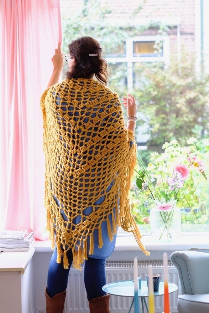 Byclaire Haakpakket Boho Omslagdoek