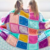 Byclaire Haakpatroon byClaire Blokkendeken Original Byclaire Haakpatroon byClaire Blokkendeken Original