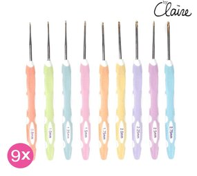 Byclaire Haaknaalden Set byClaire Pastel Byclaire Haaknaalden Set byClaire Pastel