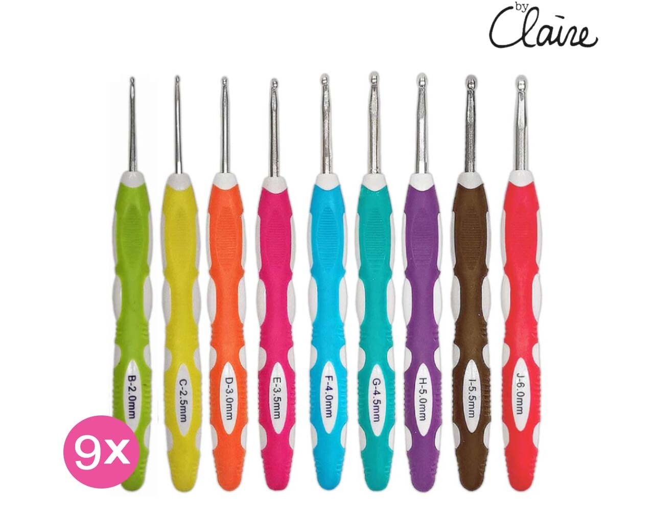 Byclaire Haaknaalden Set byClaire Bold