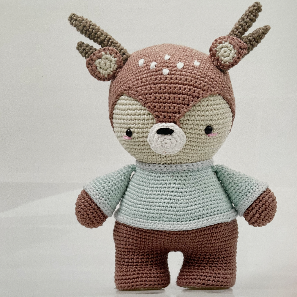 Byclaire Amigurumi pakket Becca hertje Basis
