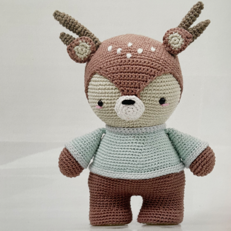 Byclaire Amigurumi pakket Becca hertje Basis