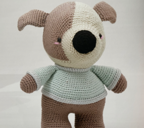 Byclaire Amigurumi pakket Duncan hond Basis Byclaire Amigurumi pakket Duncan hond Basis