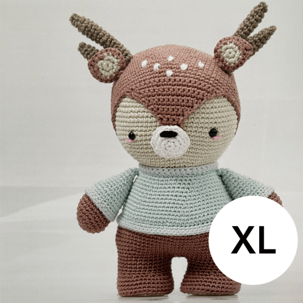 Byclaire Amigurumi pakket Becca hertje Basis XL Byclaire Amigurumi pakket Becca hertje Basis XL