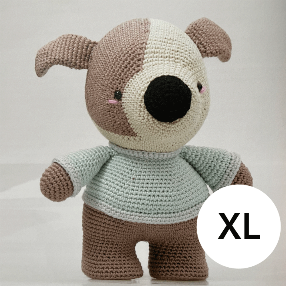 Byclaire Amigurumi pakket Duncan hond Basis XL