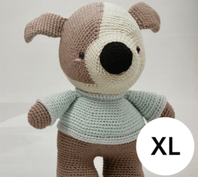 Byclaire Amigurumi pakket Duncan hond Basis XL Byclaire Amigurumi pakket Duncan hond Basis XL
