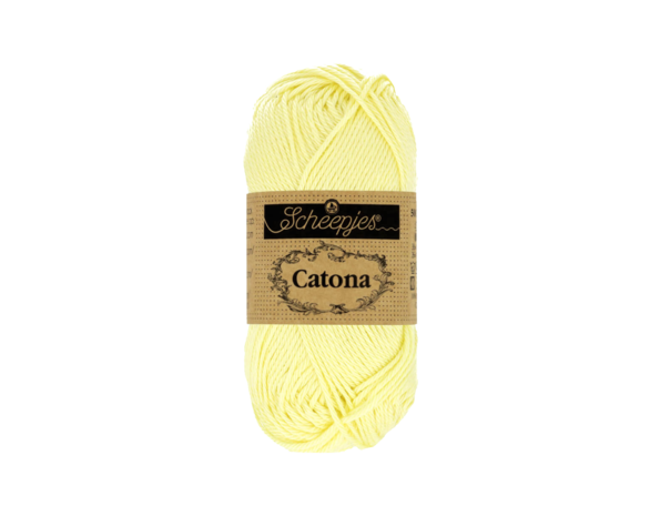Scheepjes Scheepjes Catona - 10g - 100 Lemon Chiffon Scheepjes Scheepjes Catona - 10g - 100 Lemon Chiffon