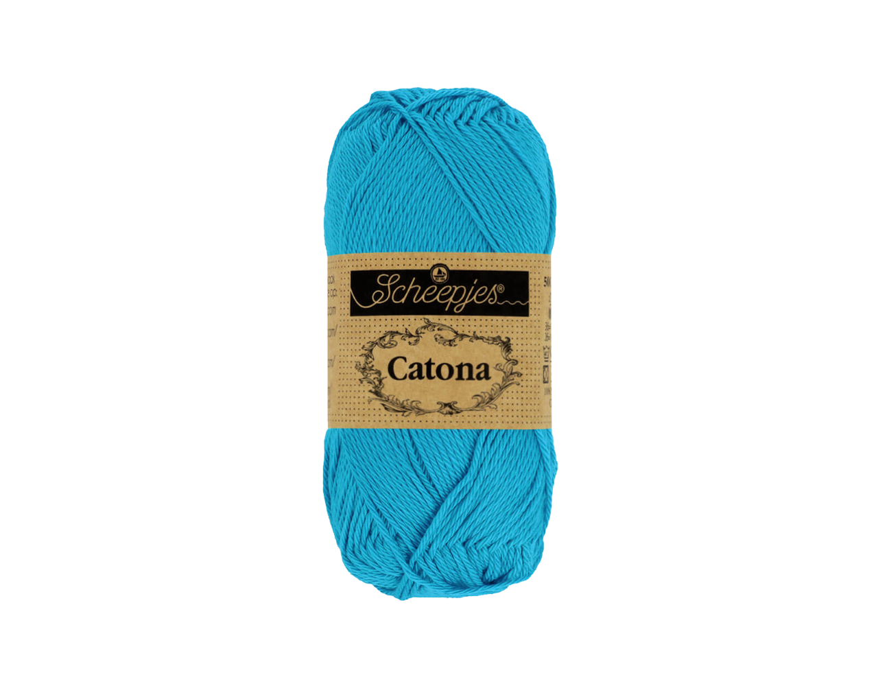 Scheepjes Scheepjes Catona - 10g - 146 Vivid Blue Scheepjes Scheepjes Catona - 10g - 146 Vivid Blue