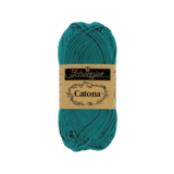 Scheepjes Catona - 10g - 401 Dark Teal