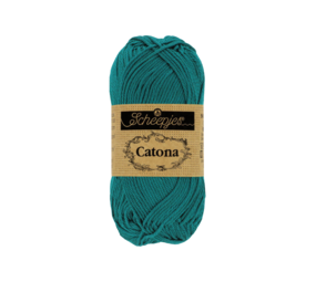 Scheepjes Catona - 10g - 401 Dark Teal Scheepjes Catona - 10g - 401 Dark Teal