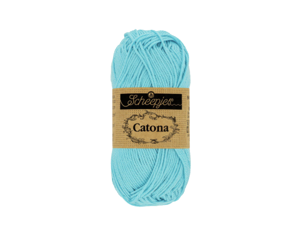 Scheepjes Scheepjes Catona - 10g - 397 Cyan Scheepjes Scheepjes Catona - 10g - 397 Cyan