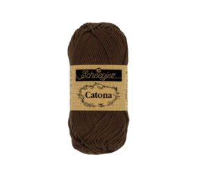 Scheepjes Catona - 10g - 162 Black Coffee Scheepjes Catona - 10g - 162 Black Coffee