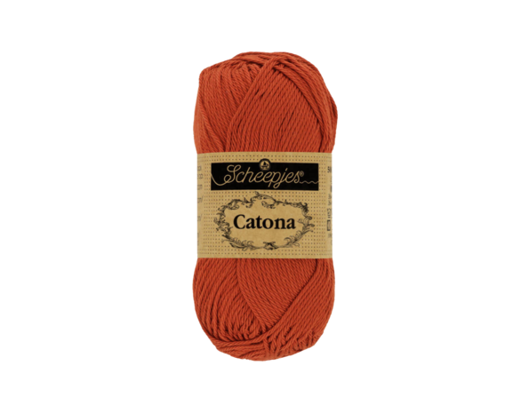 Scheepjes Scheepjes Catona - 10g - 388 Rust Scheepjes Scheepjes Catona - 10g - 388 Rust