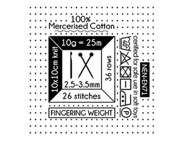 Scheepjes Scheepjes Catona - 10g - 384 Powder Blue Scheepjes Scheepjes Catona - 10g - 384 Powder Blue