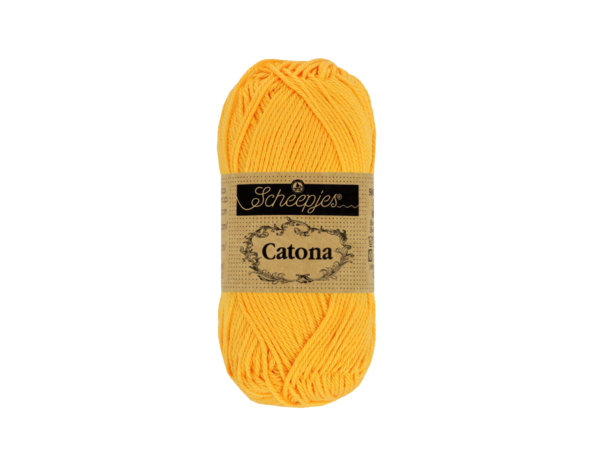 Scheepjes Scheepjes Catona - 10g - 208 Yellow Gold