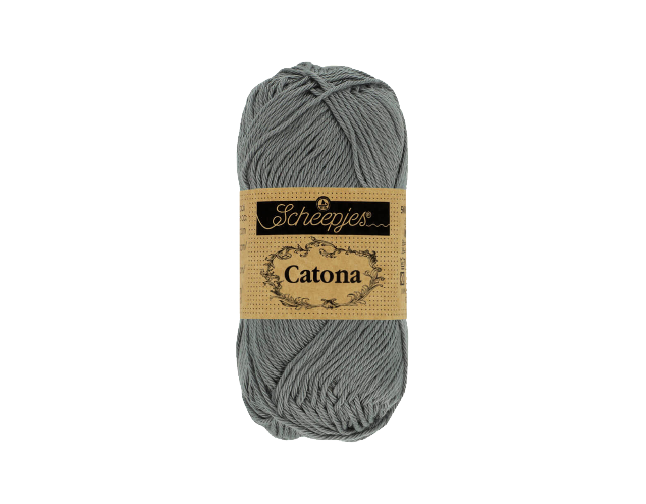 Scheepjes Scheepjes Catona - 10g - 242 Metal Grey Scheepjes Scheepjes Catona - 10g - 242 Metal Grey