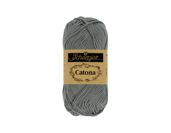 Scheepjes Scheepjes Catona - 10g - 242 Metal Grey Scheepjes Scheepjes Catona - 10g - 242 Metal Grey