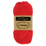 Scheepjes Catona 50g - 115 Hot Red