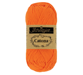 Scheepjes Catona 50g - 281 Tangerine Scheepjes Catona 50g - 281 Tangerine