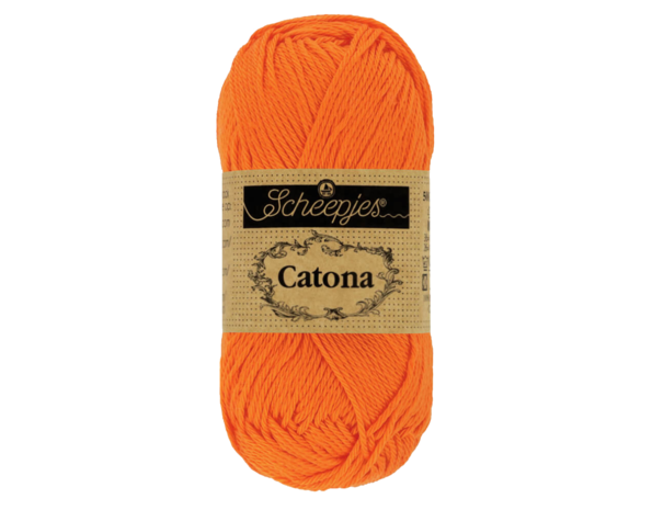 Scheepjes Scheepjes Catona 50g - 281 Tangerine Scheepjes Scheepjes Catona 50g - 281 Tangerine