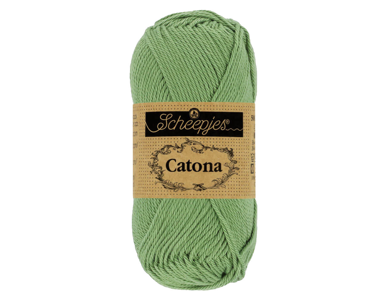 Scheepjes Scheepjes Catona 50g - 212 Sage Green Scheepjes Scheepjes Catona 50g - 212 Sage Green