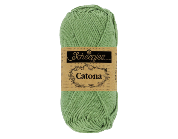 Scheepjes Scheepjes Catona 50g - 212 Sage Green Scheepjes Scheepjes Catona 50g - 212 Sage Green