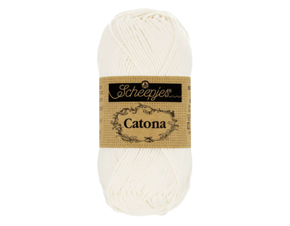 Scheepjes Scheepjes Catona 50g - 105 Bridal White Scheepjes Scheepjes Catona 50g - 105 Bridal White