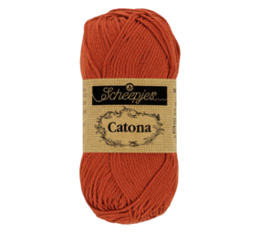 Scheepjes Catona 50g - 388 Rust Scheepjes Catona 50g - 388 Rust