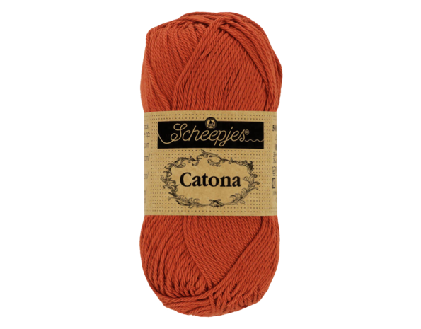 Scheepjes Scheepjes Catona 50g - 388 Rust Scheepjes Scheepjes Catona 50g - 388 Rust