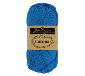 Scheepjes Catona 50g - 201 Electric Blue Scheepjes Catona 50g - 201 Electric Blue