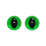 Opry Ogen Kat Transparant Groen (2st)