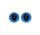 Ogen Kat Transparant Blauw