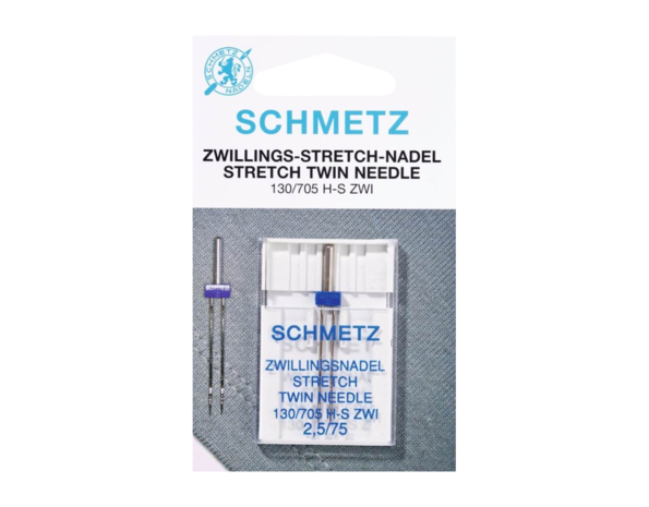 Schmetz Schmetz Stretch Tweeling 1 Naald 2.5-75
